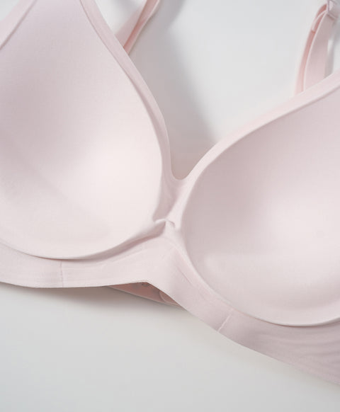Marshmallow Kiss Triangle Wireless Bra with Back Hook – New & Improved