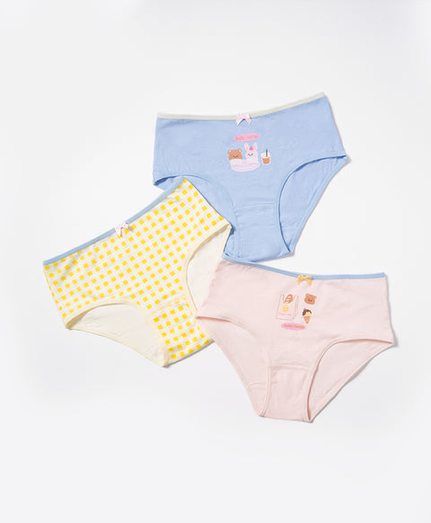 Junior Daily Market Mini 3-pack Panties