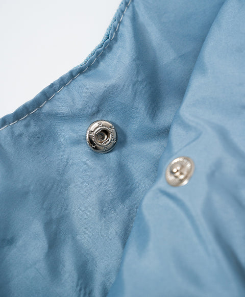Stay Bloom Denim Smiley Tote Bag