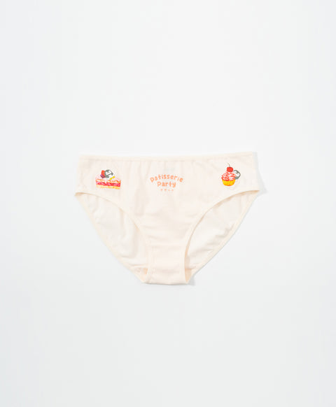 Penguin Patisserie 5pcs Mid Waist Midi Graphic Pack Panties