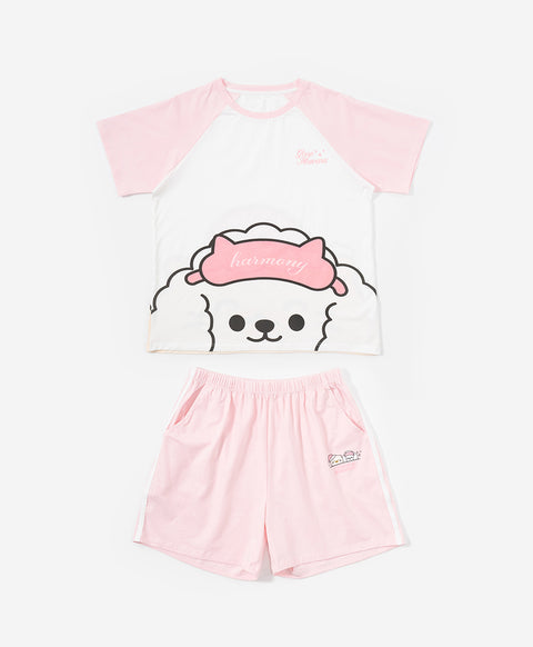 Morning Harmony Short Sleeves Top & Shorts Set