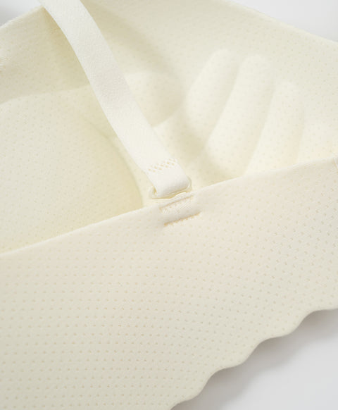 Barely Barely Mesh 1/2 cup Wireless Push-Up Bra