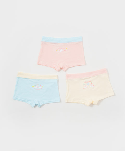 Junior Rabbit Garden Cotton Low Waist Boxshorts Panties