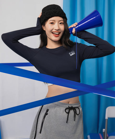 Dream Squad Long Sleeve Crop Tee