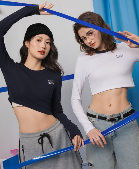 Dream Squad Long Sleeve Crop Tee