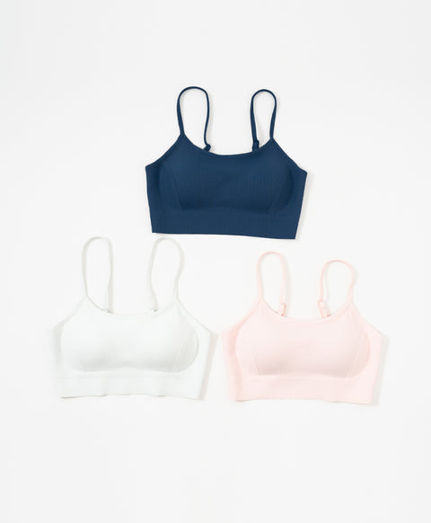 Summer Sculpt Cami Scoop Neck Medium Support Laminated Pull-over Sports Bra