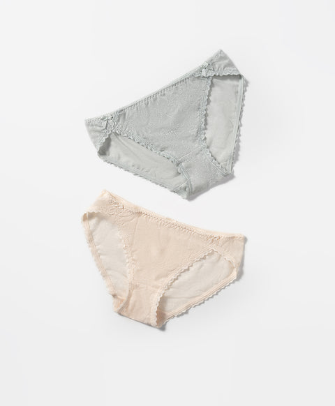 Dainty Florals Bikini Brief Panties