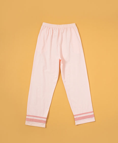 Junior Delulu Power Hearts Short Sleeves Top & Long Pants Set