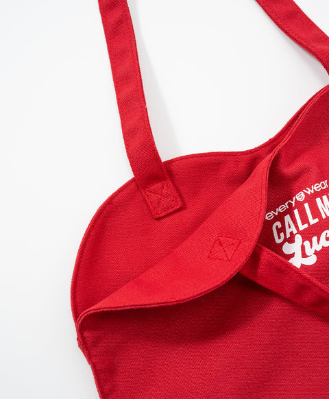 Call Me Lucky Heart Tote