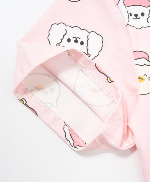 Junior Morning Harmony Short Sleeves Sleep Dress