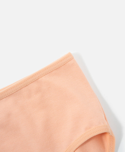 Summer Poem Mid Waist Midi 5pcs Cotton Spandex Pack Panties