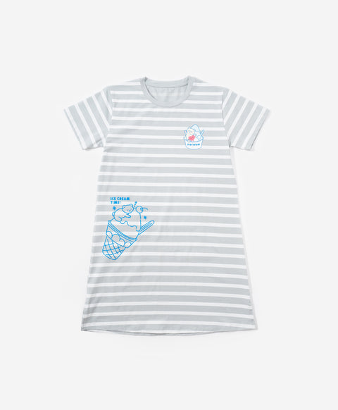Junior Heart Gelato Short Sleeves Tee Sleep Dress