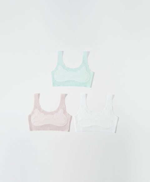 Junior Mew Mew Magic Ultra Thin Pull-Over Seamless U-Back Vest