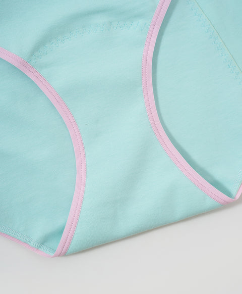 I Am A Magnet For Miracles Cotton Spandex 2pcs pack Mid Waist Midi Sanitary Panties