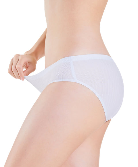 Jacquard Laminated Low waist Hipster Panties