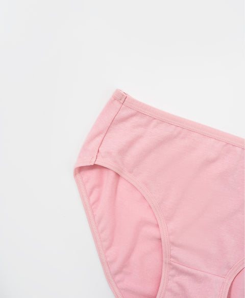 Winter Cotton Mid Waist Midi 5pcs Pack Panties