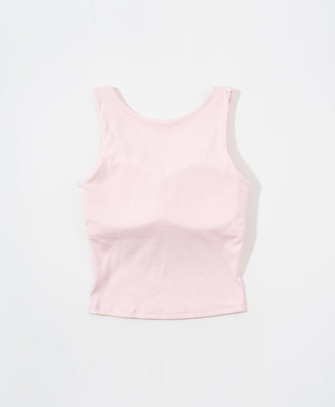 I am Padded! Square Neck Padded Tank Top