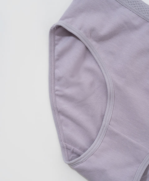 Candy Hearts 5pcs Mid Waist Midi Pack Panties