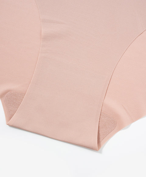 Simple Laminated Low Waist Mini Panties