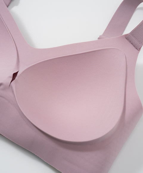 Marshmallow Kiss Full Coverage V-Neck Wireless Bra With Adjustable Straps (Fuller Figure)