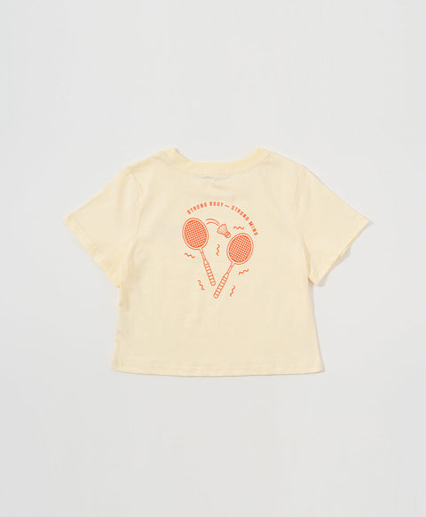 Go For It! Relaxed Fit Crop Tee