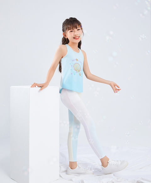Junior Dream Seashells GIRLS Tank Top & Legging PJ Set