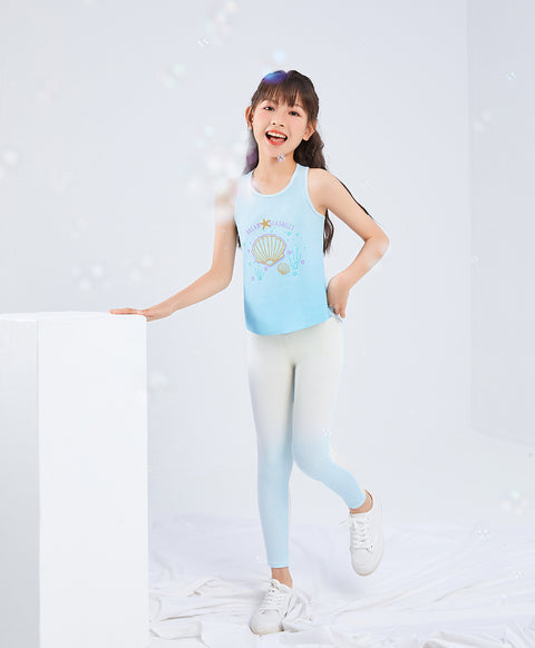 Junior Dream Seashells GIRLS Tank Top & Legging PJ Set