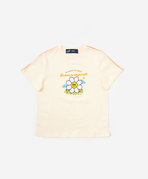 Stay Bloom Short Sleeves Relaxed Fit Tee