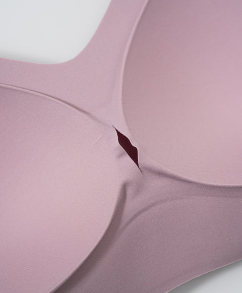 Marshmallow Kiss Full Coverage V-Neck Wireless Bra With Adjustable Straps (Fuller Figure)