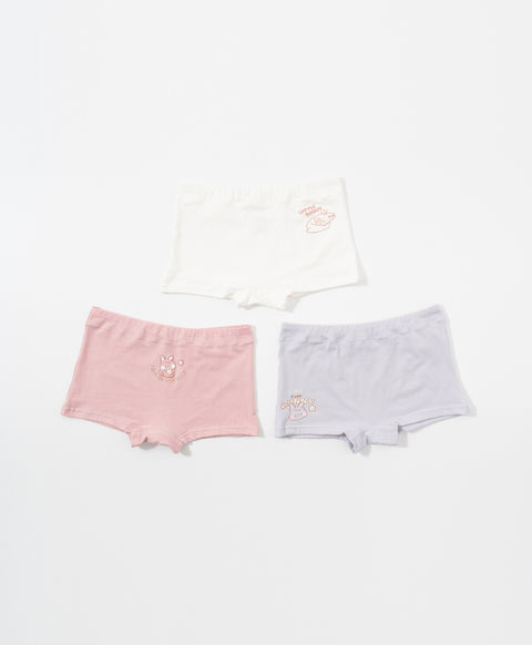 Junior Little Bunny Cotton Low Waist Boxshorts Panties