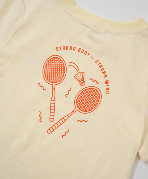 Go For It! Relaxed Fit Crop Tee