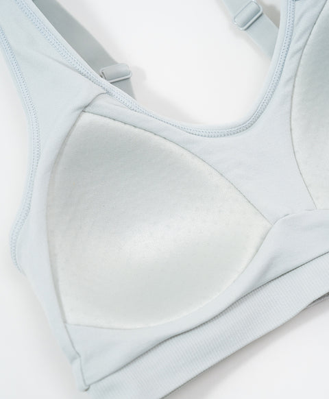 (NEW) Real Comfy Seamless Wireless Bralette with Back Hook