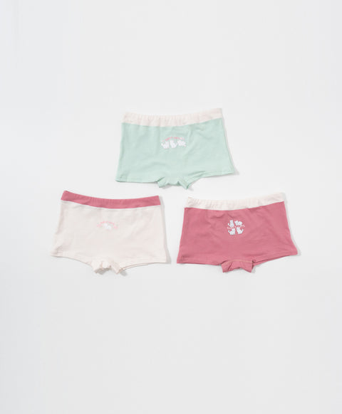 Junior Sweet Cat Cotton Low Waist Boxshorts Panties