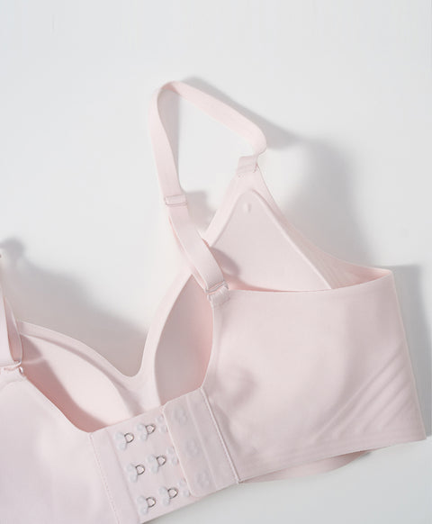 Marshmallow Kiss Triangle Wireless Bra with Back Hook – New & Improved