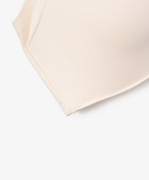 Bare Essential Wireless Lightly-Lined High Side Panel 3/4 Cup Demi Bra