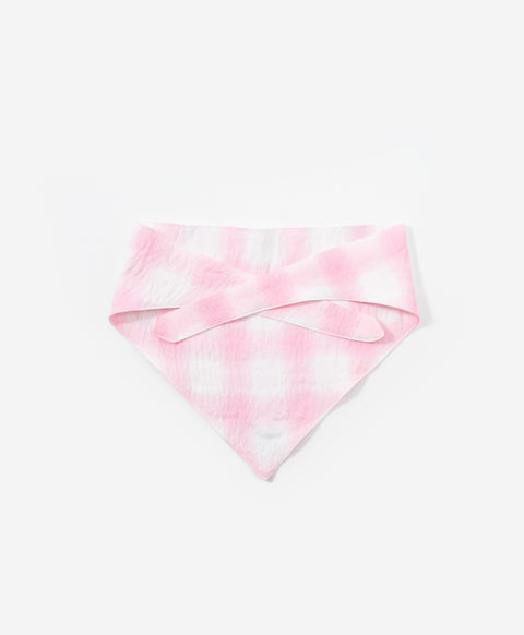 BedMood Cremo & Mello Plaid Pet Bandana Bib