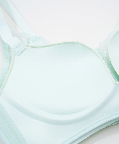 Divine Feminity 3/4 Cup Wireless Full Coverage Push Up Bra
