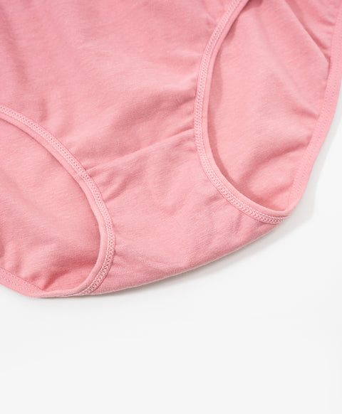 Fresh Cotton Mid Waist Midi 5pcs Pack Panties
