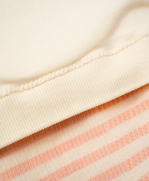 Stay Bloom Padded Stripes Ribbed Racerback Vest