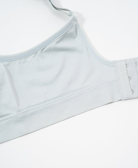 (NEW) Real Comfy Seamless Wireless Bralette with Back Hook