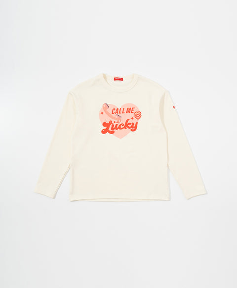 Call Me Lucky Long Sleeves Tee