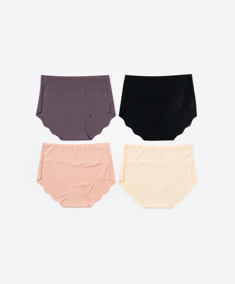 Little Function Seamless Mid Waist Midi Panties