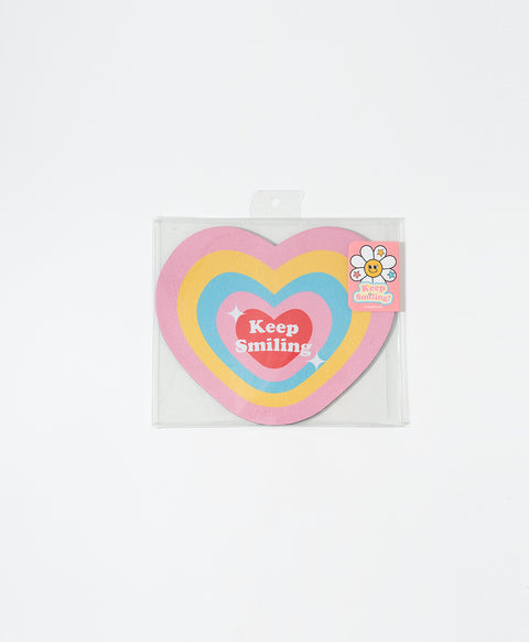 Keep Smiling Mouse Pad