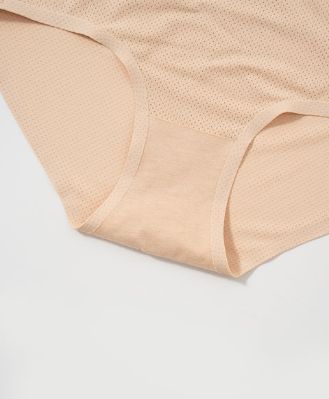 Comfy Mesh Lover Seamless Low Waist Hipster Panties