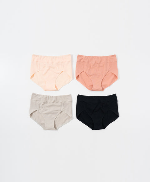 Clay Allure Mid Waist Midi Panties