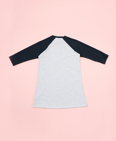 Harmony in London Long Sleeves Ribbon Sleep Dress