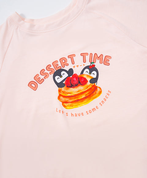 Penguin Patisserie Top & Shorts Sleep Set