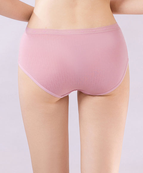 Heartbeat Lace Microfiber Low Waist Midi Panties