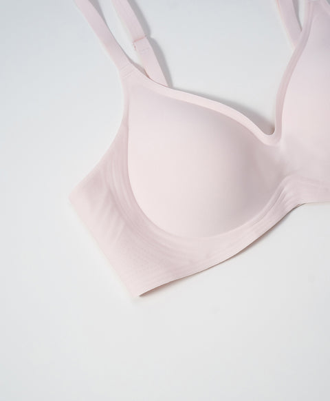 Marshmallow Kiss Triangle Wireless Bra with Back Hook – New & Improved