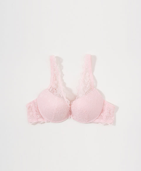 Lovestruck Deep-V Wired Push-Up Bra